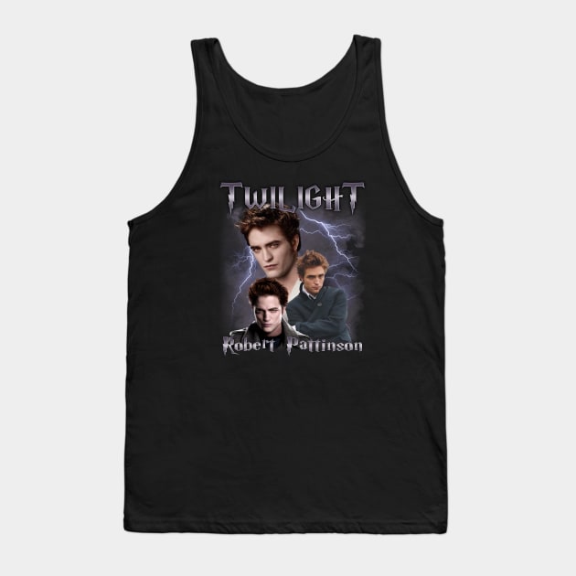 Robert Pattinson Homage Tank Top by Stephensb Dominikn